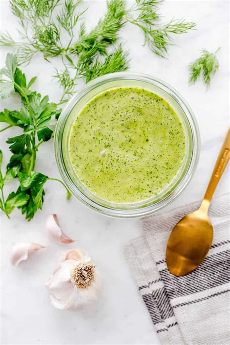 Make This Garlic Herb Sauce Use It For A Week S Worth Of Dinners Recipe Herb Sauce Pesto