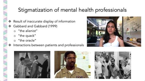 Lecture 2 Portrayal Of Mental Illness In The Media Youtube