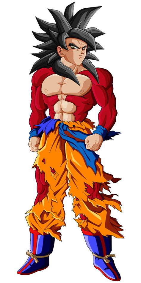 Goku ssj blue dragon ball fighterz, hd png download. SSJ4 Goku Z by GroxKOF on DeviantArt | Dragon ball gt ...