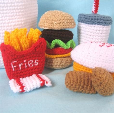 Awesome Crocheted Play Food Patterns