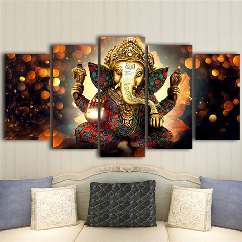 Canvas Painting Wall Art Home Decor For Living Room Hd Prints 5 Pieces