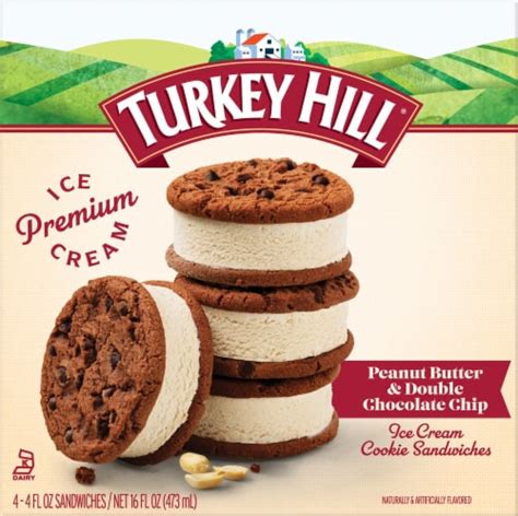 Turkey Hill Peanut Butter Double Chocolate Chip Ice Cream Cookie