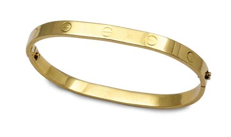 Pulseira LOVE Modelo Cartier Em Ouro 18K Pes