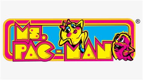 Ms Pac Man Arcade Marquee Hd Png Download Transparent Png Image