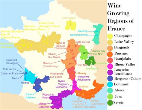 France Wine Regions Map Ontheworldmap Com