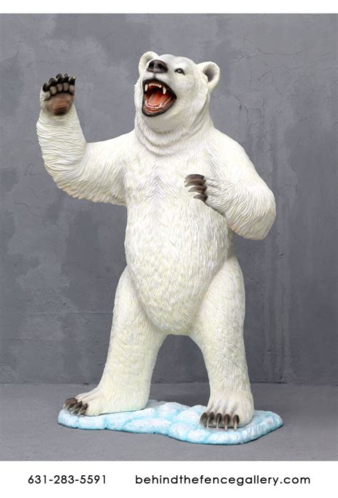 Get it as soon as tue, mar 16. Polar Bear Standing Statue Polar Bear Standing Statue