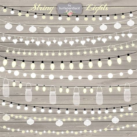 String Lights Clipart ~ Illustrations ~ Creative Market