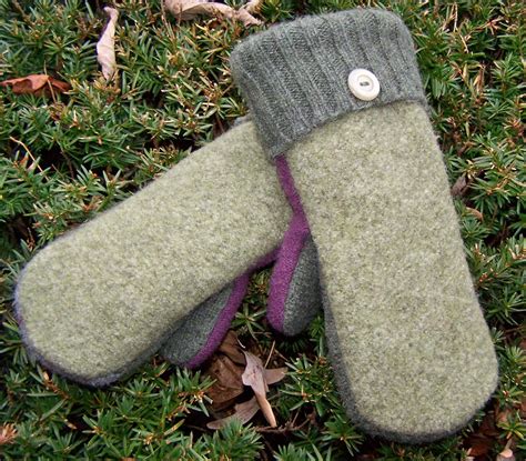 Pattern To Make Felted Wool Mittens From Sweaters Sweater Mittens Wool