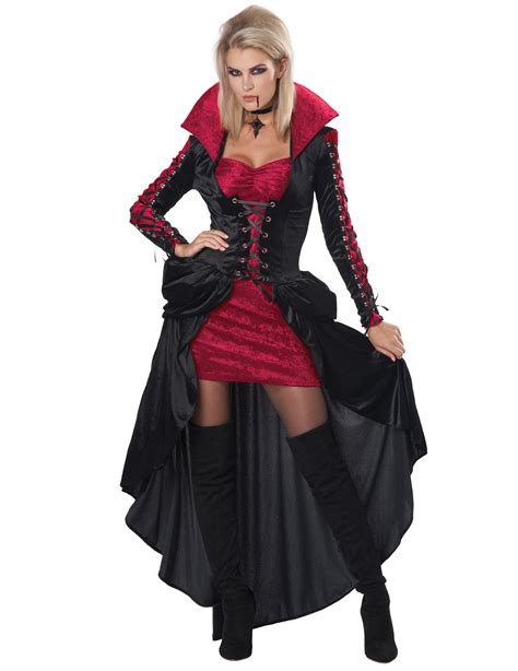 Sexy Rood En Zwart Vampier Kostuum Voor Dames Volwassenen Kostuums En Goedkope Carnavalskleding