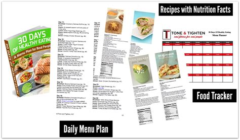 30-Day Healthy Eating Meal Plan - The Official Store of ...