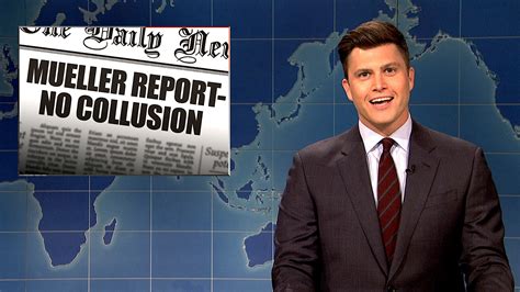 Watch Saturday Night Live Highlight Weekend Update The Mueller Report