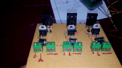 42amp Mosfet Based Pwm Controlled Dc Motor Speed Controller Youtube