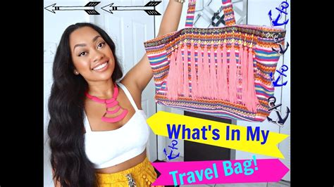 Whats In My Carry On Travel Bag My Travel Essentials Youtube