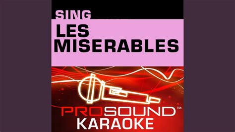 I Dreamed A Dream Karaoke Instrumental Track In The Style Of Les