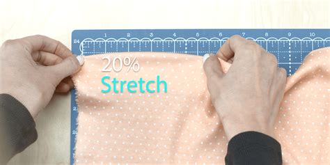 Sewing 101 Determining Stretch Direction Percentage In This Sewing