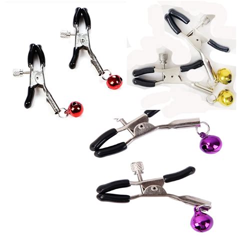 Bondage Sex Toys For Couples Women Lingerie Bell M Clip Breast Bra Nipple Cover Pasties Sexy