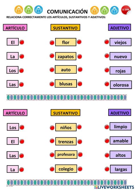 The Spanish Language Is Used To Describe What Words Are In Each