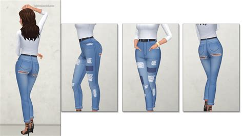 Sims 4 Maxis Match Mom Jeans