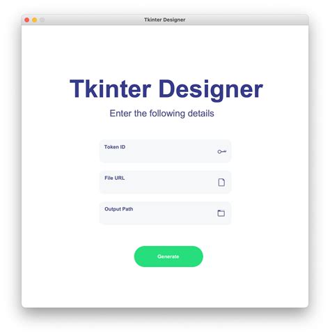 Tkinter Designer Create Beautiful Tkinter Guis By Drag And Drop