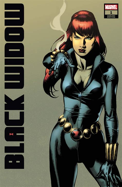 black widow comic strip