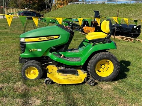 2009 John Deere X500 Lawn And Garden Tractors Machinefinder