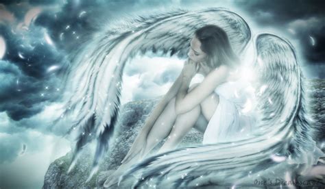 Fantasy Girls Angels Women Girl Angel Magical Wings Hd Wallpaper Rare Gallery