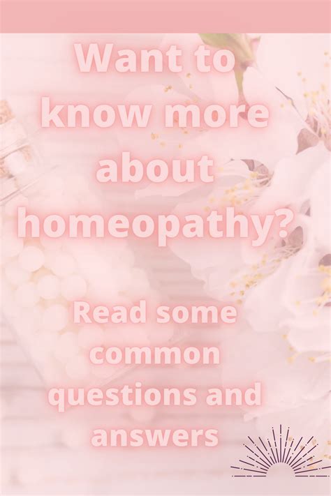 Question And Answer Homeopathy Answers Common Health Sepia