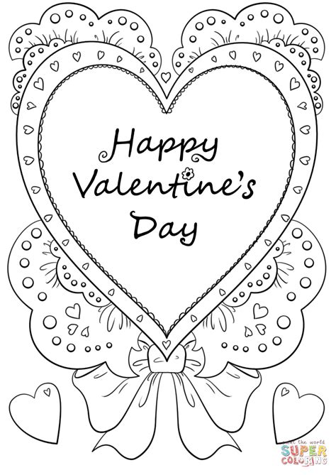 Free Printable Valentine S Day Cards To Color Printable Word Searches
