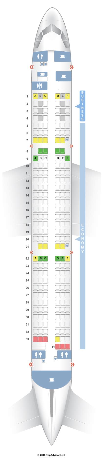 Seatguru Seat Map Finnair Airbus A321 321 V2