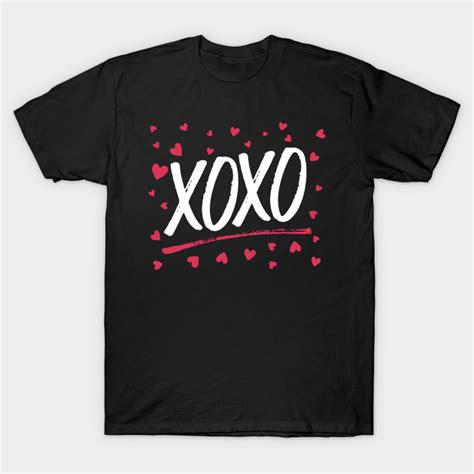 xoxo valentine valentine s day heart shaped greeting love valentines t shirt teepublic
