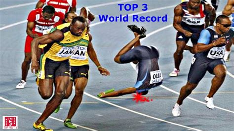 The world records in swimming are ratified by fina, the international governing body of swimming. Usain Bolt Top 3 World Records in 100m | 9.72, 9.69, 9.58 ...
