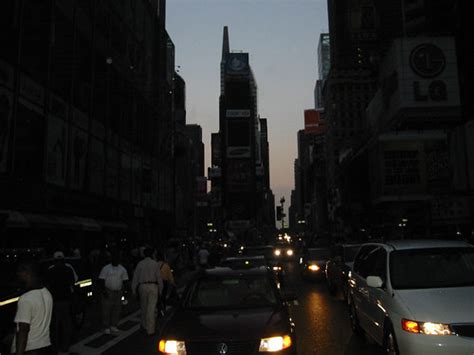 2003 New York City Blackout Times Square Blackout Broadw Flickr
