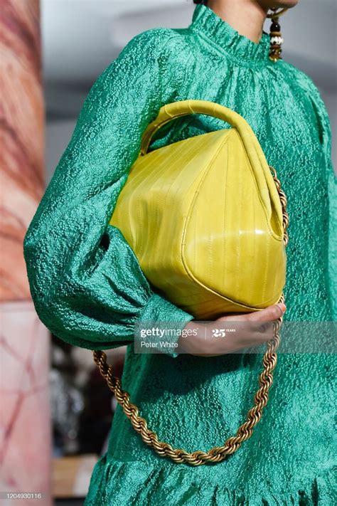 News Photo A Model Bag Detail Walk The Runway For The Ulla