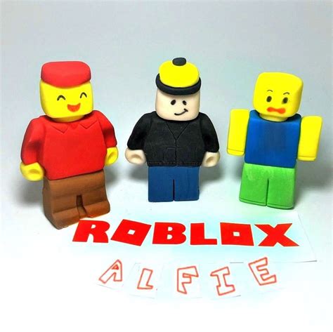 Here you get everything you need to set the scene for your roblox birthday party. Roblox Cake Topper Edible Personalised Birthday Decoration ...