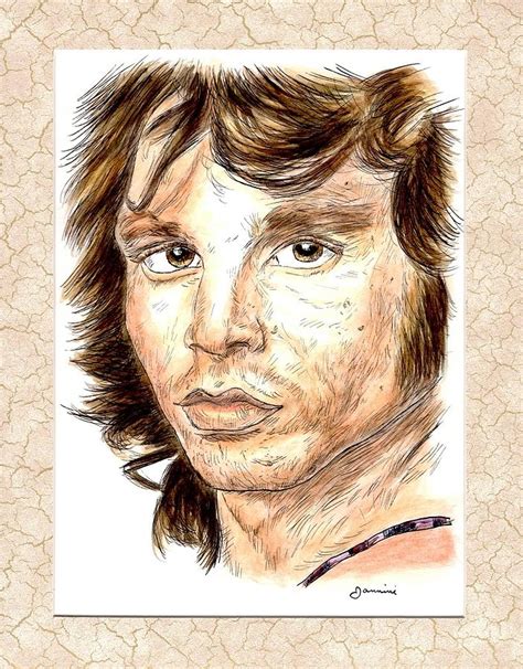 Jim Morrison The Doors Mixed Media By John Jannini Fine Art America