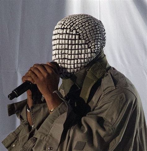 The rapper, 44, reportedly wore a balaclava printed with images of jesus, called a lawyer f**king stupid and stormed out during a virtual hearing with the company mychannel inc. Kanye Sports More Crazy Masks During Concert | Kanye west mask, Kanye west, Margiela mask