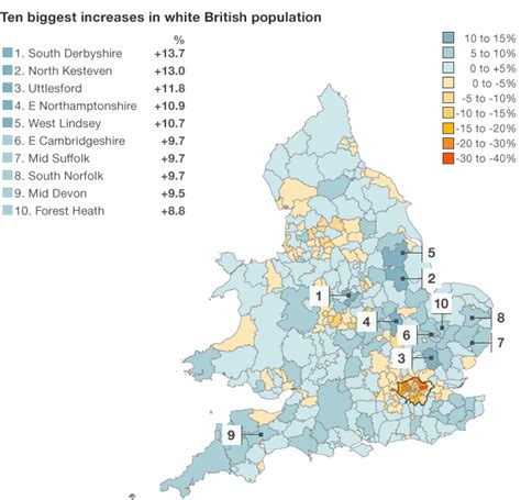 Why Have The White British Left London Bbc News
