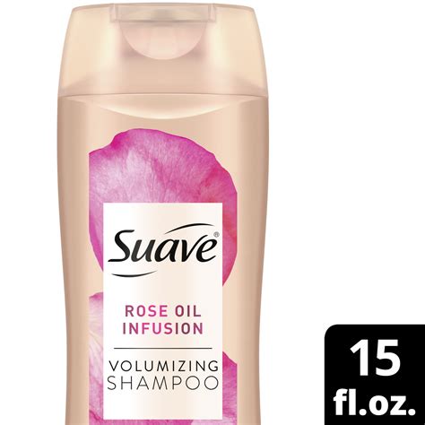 Suave Professionals Volumizing Shine Enhancing Daily Shampoo With Rose