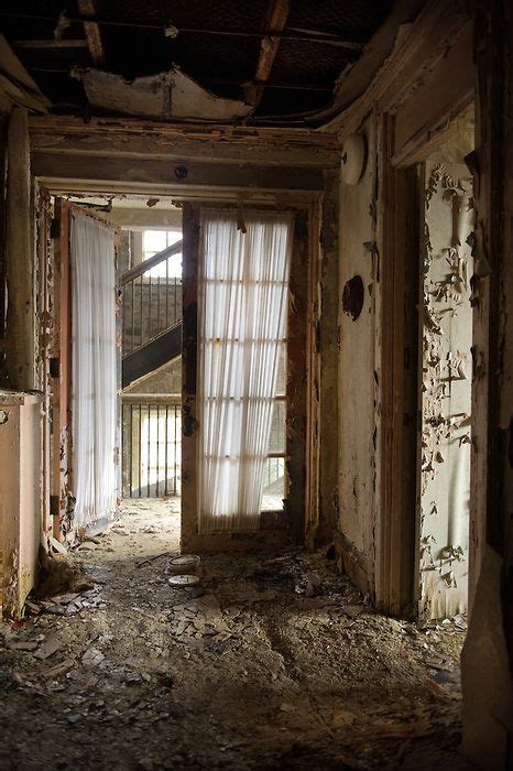 Hallway Of An Abandoned Hotel Bob Skinner Photography Abandoned