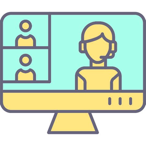 Conference Call Free Communications Icons