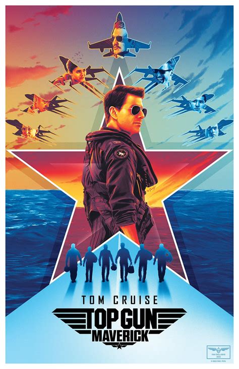 Laatste Creatieve Poster Van Top Gun Maverick Op Moviepulp