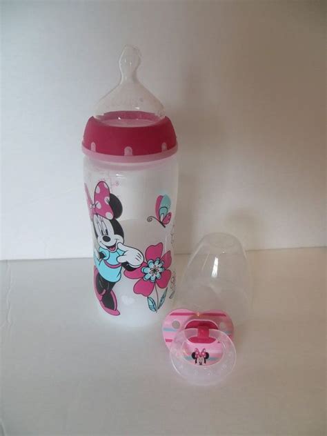 Reborn Doll Bottle 9oz Minnie Set With Pacifier Great For Reborn Box