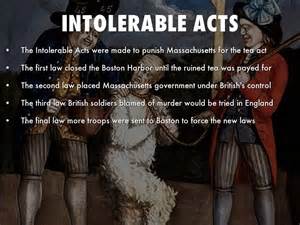 Intolerable Acts By Agonz223