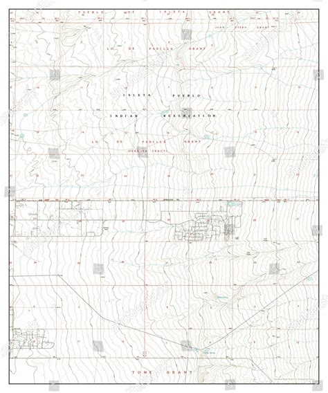 Usa Timeless Maps Los Lunas Se Editorial Stock Photo - Stock Image