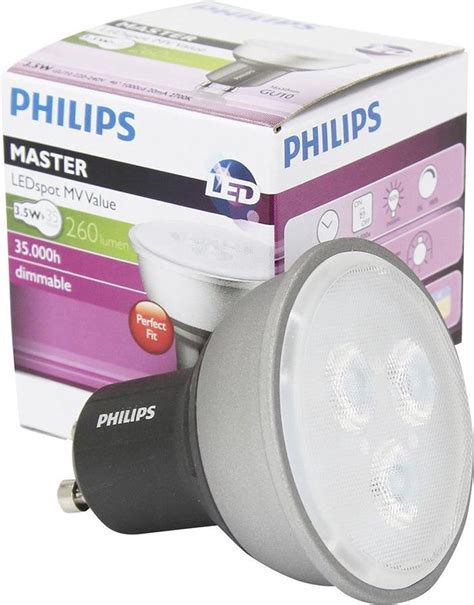 Bol Com Philips Master Led Lamp Spot Dimbaar W W Stuks