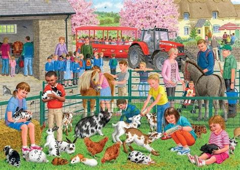 A Day At The Farm 1000 Pc Jigsaw Puzzle Puzzle Palace
