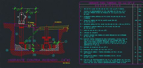 Fire Hydrant Autocad Dwg Luckwes