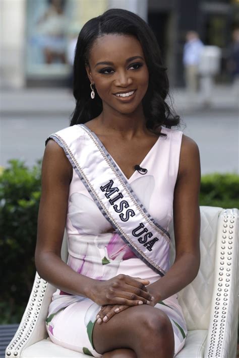 Miss Usa Deshauna Barber Is An Undecided Voter — And A Bens Chili Bowl