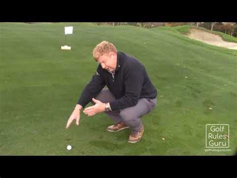 Repairing Damage On Your Line Of Play Golf Rules Guru