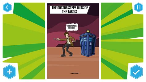 Create Your Own Time Lord Adventures With The Doctor Who Comic Creator